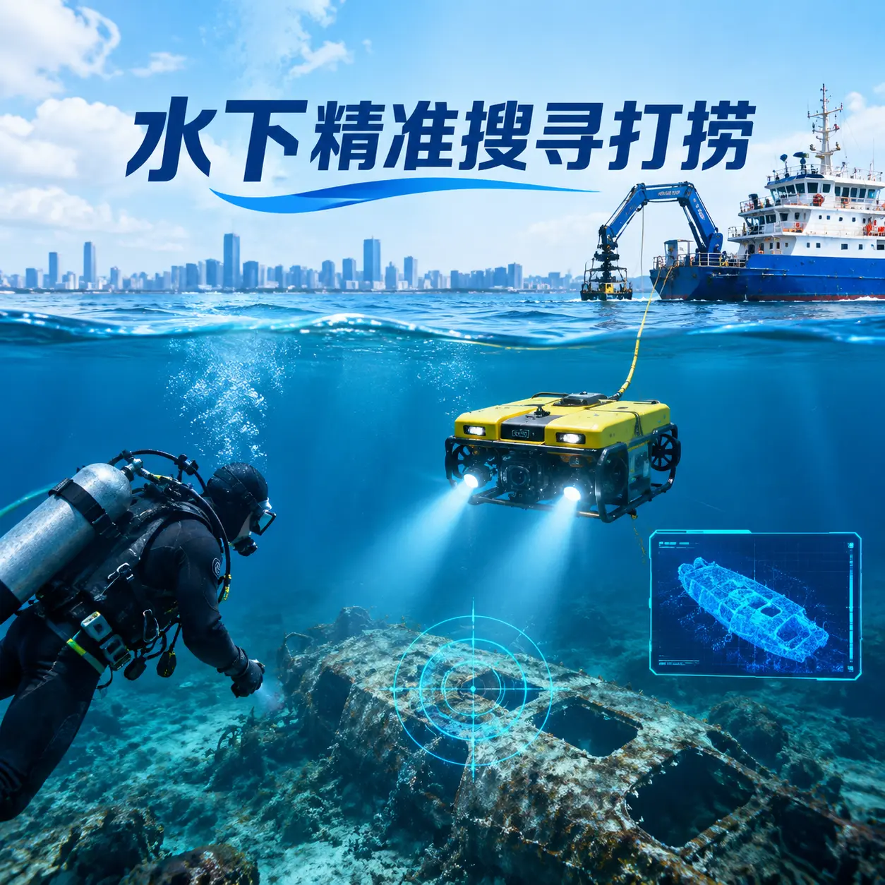 大安水下精准搜寻打捞